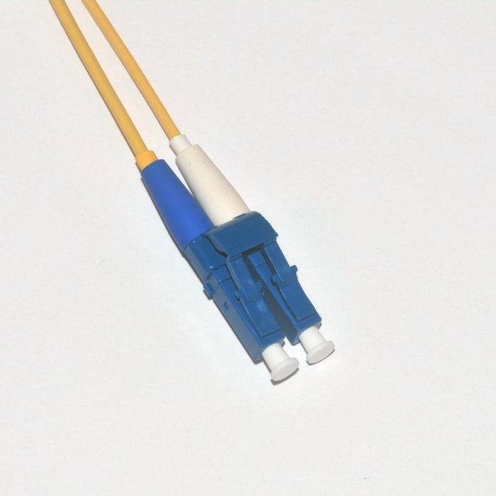 LC Connectors on Duplex SM Cable