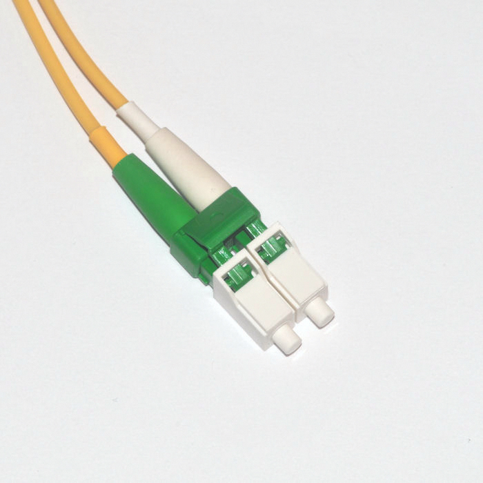 LCAPC Connectors on Duplex SM Cable